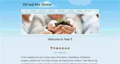 Desktop Screenshot of annewinkler.weebly.com