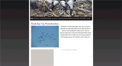 Desktop Screenshot of flockemupwaterfowlers.weebly.com