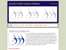 Tablet Screenshot of abaphilippines.weebly.com