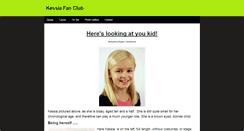 Desktop Screenshot of kessiafanclub.weebly.com