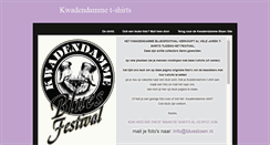 Desktop Screenshot of kwadendamme-tshirts.weebly.com