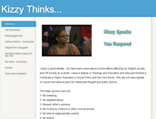 Tablet Screenshot of kizzythinks.weebly.com