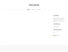 Tablet Screenshot of pacmanproductions.weebly.com