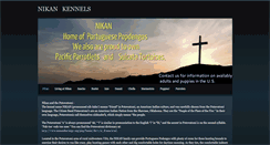 Desktop Screenshot of nikankennels.weebly.com