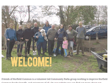 Tablet Screenshot of friendsofhorfieldcommon.weebly.com