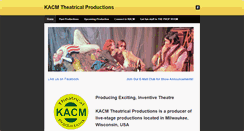 Desktop Screenshot of kacmtheatrical.weebly.com