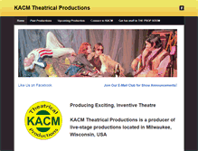 Tablet Screenshot of kacmtheatrical.weebly.com