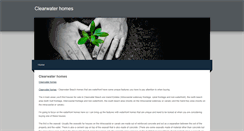 Desktop Screenshot of clearwaterhomes.weebly.com