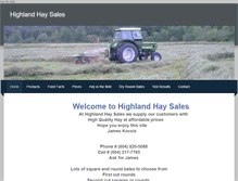 Tablet Screenshot of highlandhay.weebly.com