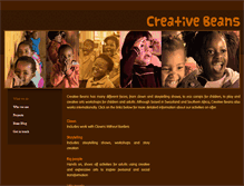Tablet Screenshot of creativebeans.weebly.com