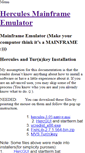 Mobile Screenshot of herculesmainframeemulator.weebly.com