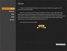 Tablet Screenshot of elynia.weebly.com