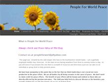 Tablet Screenshot of peopleforworldpeace.weebly.com