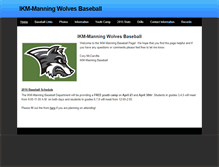 Tablet Screenshot of ikmmanningbaseball.weebly.com