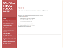 Tablet Screenshot of campbellmiddleschoolmusic.weebly.com