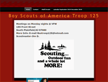 Tablet Screenshot of bsatroop125.weebly.com