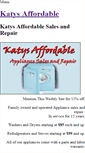Mobile Screenshot of affordable-appliance.weebly.com