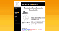 Desktop Screenshot of blackdiamondgymnastics.weebly.com
