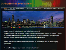 Tablet Screenshot of getinmybusiness.weebly.com