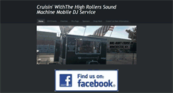 Desktop Screenshot of highrollerssoundmachine.weebly.com
