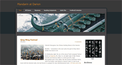 Desktop Screenshot of mandarinatdarien.weebly.com