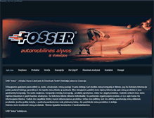 Tablet Screenshot of fosser.weebly.com