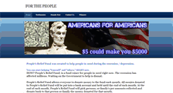 Desktop Screenshot of forthepeople1776.weebly.com
