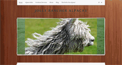 Desktop Screenshot of jollyrancheralpacas.weebly.com