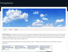 Tablet Screenshot of katalog-belanja.weebly.com