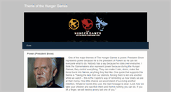 Desktop Screenshot of hungergamesthemes.weebly.com
