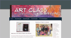 Desktop Screenshot of acsartclass.weebly.com