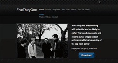 Desktop Screenshot of fivethirtyoneband.weebly.com
