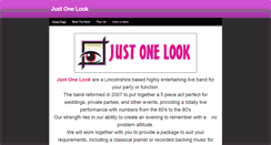 Desktop Screenshot of just-one-look.weebly.com
