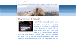 Desktop Screenshot of covenantrestoration.weebly.com