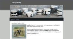 Desktop Screenshot of parskypottery.weebly.com