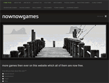 Tablet Screenshot of nownowgames.weebly.com
