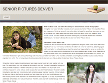 Tablet Screenshot of getthebestseniorpicturesdenver.weebly.com