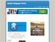 Tablet Screenshot of mwallpaperworld.weebly.com