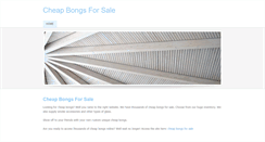 Desktop Screenshot of cheapbongs.weebly.com
