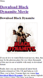 Mobile Screenshot of black-dynamite-movie.weebly.com