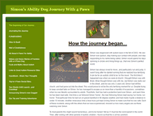 Tablet Screenshot of abilitydogforsimon.weebly.com