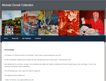 Tablet Screenshot of micheledonati.weebly.com