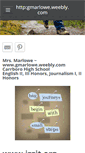 Mobile Screenshot of gmarlowe.weebly.com