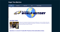 Desktop Screenshot of eagletimemachine.weebly.com