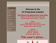 Tablet Screenshot of dj-productions.weebly.com