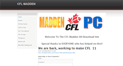 Desktop Screenshot of cflmadden.weebly.com