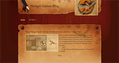 Desktop Screenshot of hungergamesblog.weebly.com