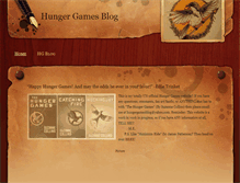 Tablet Screenshot of hungergamesblog.weebly.com