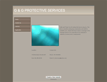 Tablet Screenshot of ggprotectiveservices.weebly.com