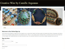 Tablet Screenshot of creativewiresignup.weebly.com